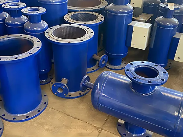 Spiral Degassing and Decontamination Device